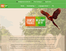 Tablet Screenshot of jamso-trainee.com